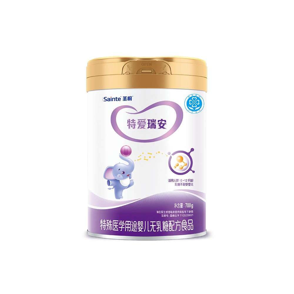 特殊医学用途<br/>婴儿无乳糖配方食品